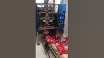 Gusset bag vertical automatic linear weighing filling heads bag form fill seal packing machine with