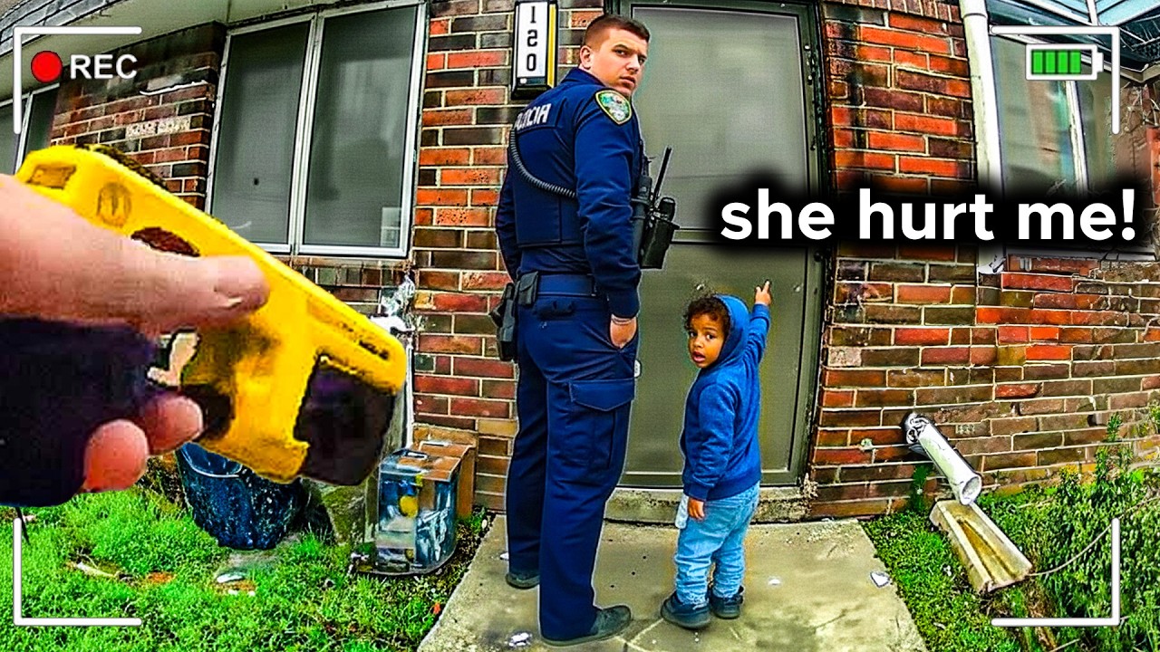 Cops Realize This Welfare Check Is Far From Routine