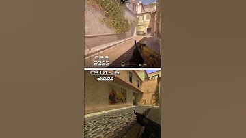 How Italy map change in Counter-Strike #cs #cs16 #cssource #csgo #cs2 #retrogaming #cshistory