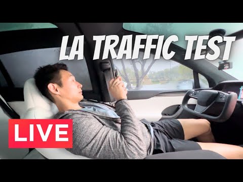 I Let Tesla Drive In LAX Traffic