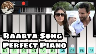 Raabta piano tutorial Kehte hain khuda ne SLOW version bollywood movies Agent vinod #kehtehaikhudane chords