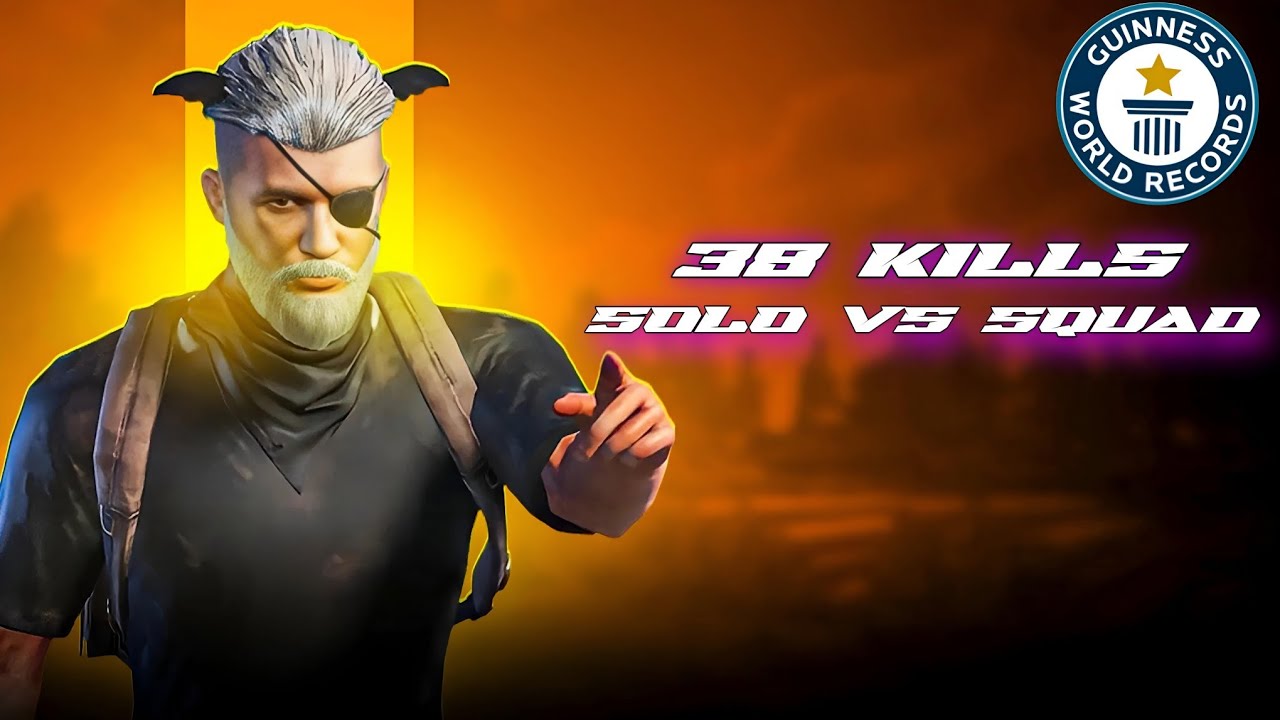 New World record 🤯 38 Kills solo vs squad | 1v4 Clutches Solo vs Squad ...