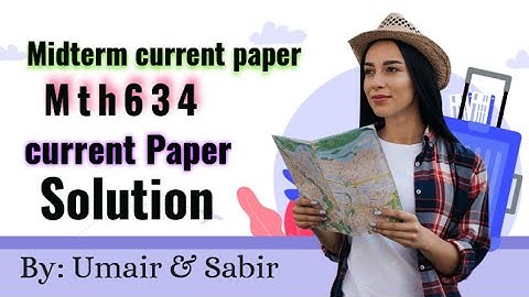 Mth634 current paper solution || mth634 (Topology) full current paper 2023 solution|| #mth634 #paper