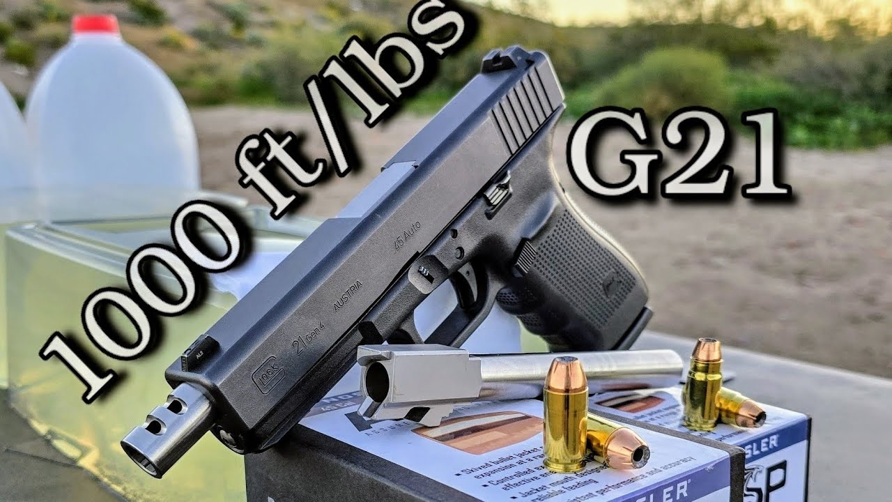 Тест баллистического геля .450 SMC против .40 Super