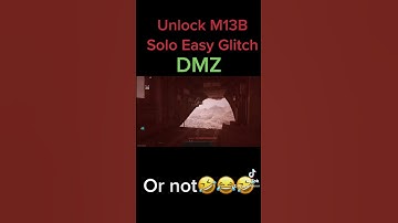 Unlock Glitch M13B Easy MW2 DMZ (or not🤣) #mw2 #mw #callofduty #dmz #cod #modernwarfare