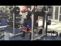 Everett - 612 lb Squat @ 195 lbs (278@88.5 kgs)