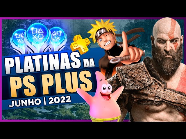 PLATINAS DOS JOGOS GRÁTIS DA PLAYSTATION PLUS - JUNHO 2022 