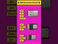 USB Connector Pinout #trending#viralvideo#shorts# short#repair #yutubeshorts #smartphone#automobile