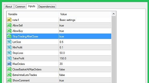 RobotFX Fluid EA - StopTradingAfterClose (settings)