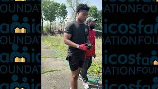 Hawken Students Join Spring Cleanup At Stonebrook-White Community Garden - Famicos Foundation
