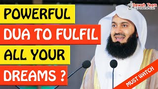 🚨POWERFUL DUA TO FULFILL ALL YOUR DREAMS🤔 - Mufti Menk