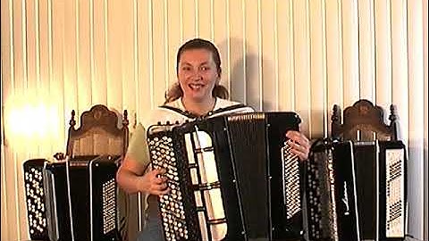 Chromatic B accordion bayan intro from Skype instructor