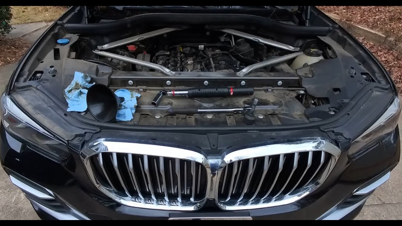 POV Let's Fix a BMW! 2020 G05 X5 B58 Oil Change - YouTube