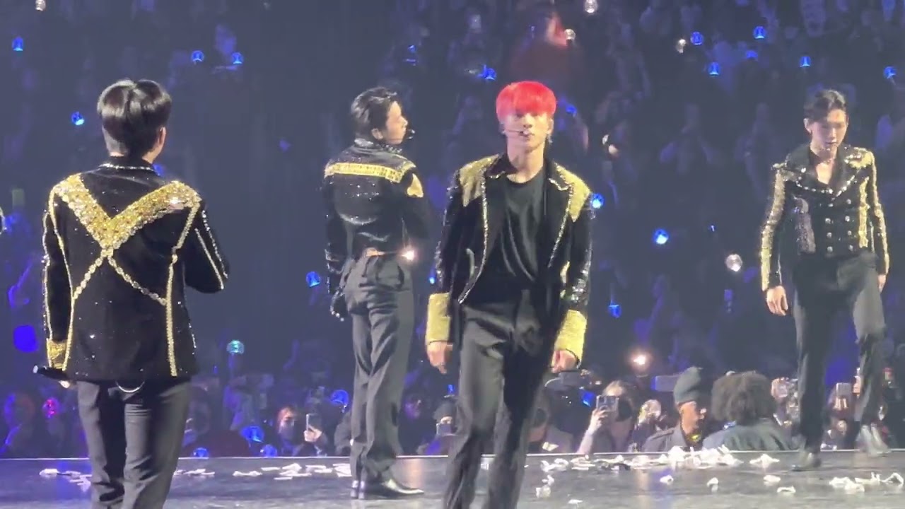 4K Ateez The Ring Hala Hala Newark NJ World Tour Fellowship Break Wall 11/27/22 Fancam Prudential