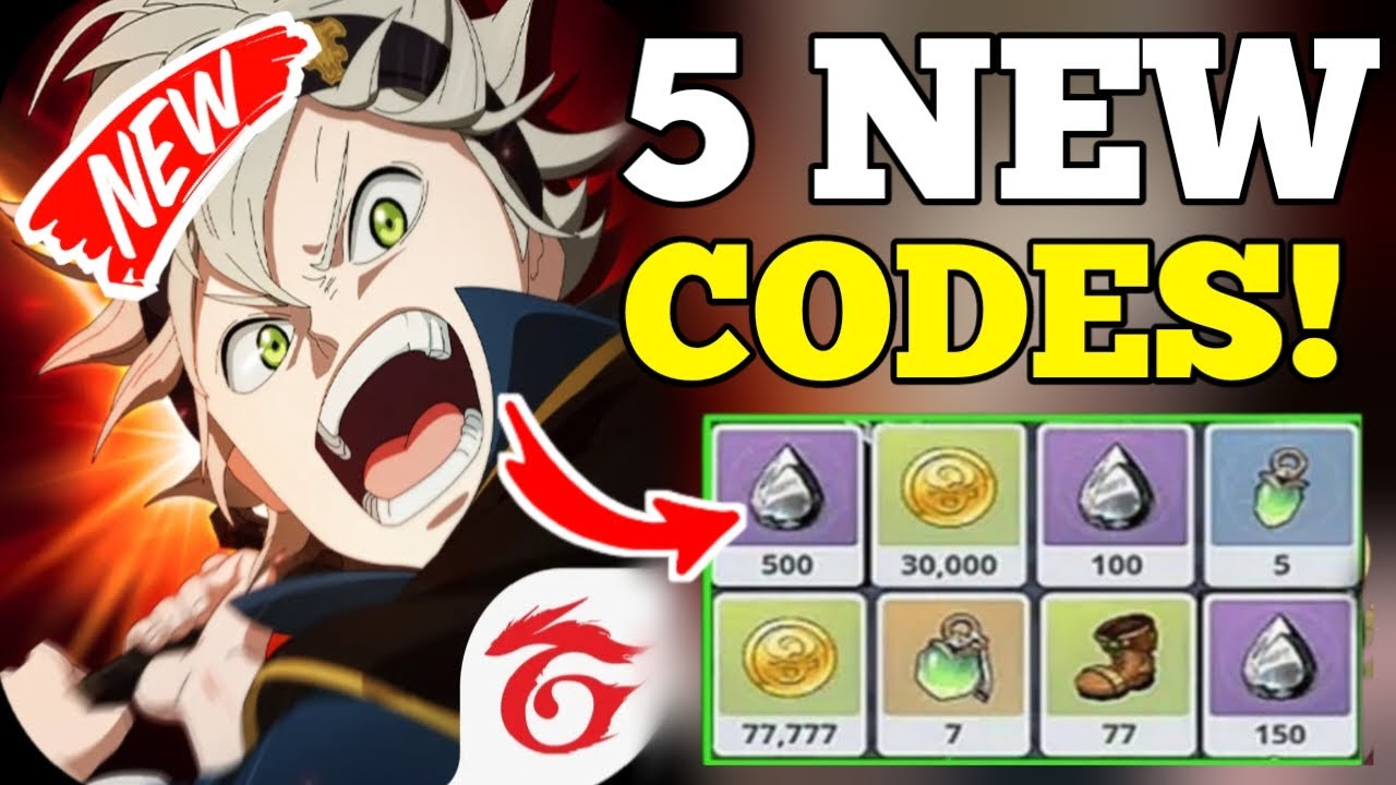 *LATEST* BLACK CLOVER M CODES 2024 - REDEEM CODES FORBLACK CLOVER MOBILE - BLACK CLOVER M GIFT CODES