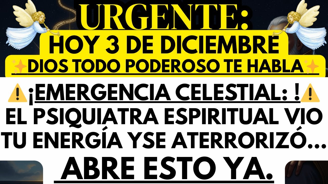 ALERTA DIVINA: El Psiquiatra Detectó Algo en Tu Energía que No Debió Ver… Ábrelo YA