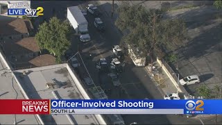1 Dead After South Los Angeles Officer-Involved Shooting