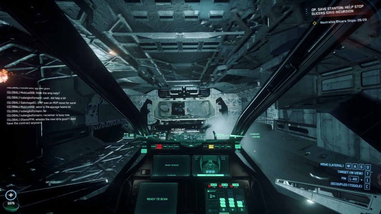 Star Citizen Idris EMP Disable Kill F8C Lightning