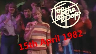Top of the Pops Chart Rundown - 15th April 1982 (David 'Kid' Jensen)