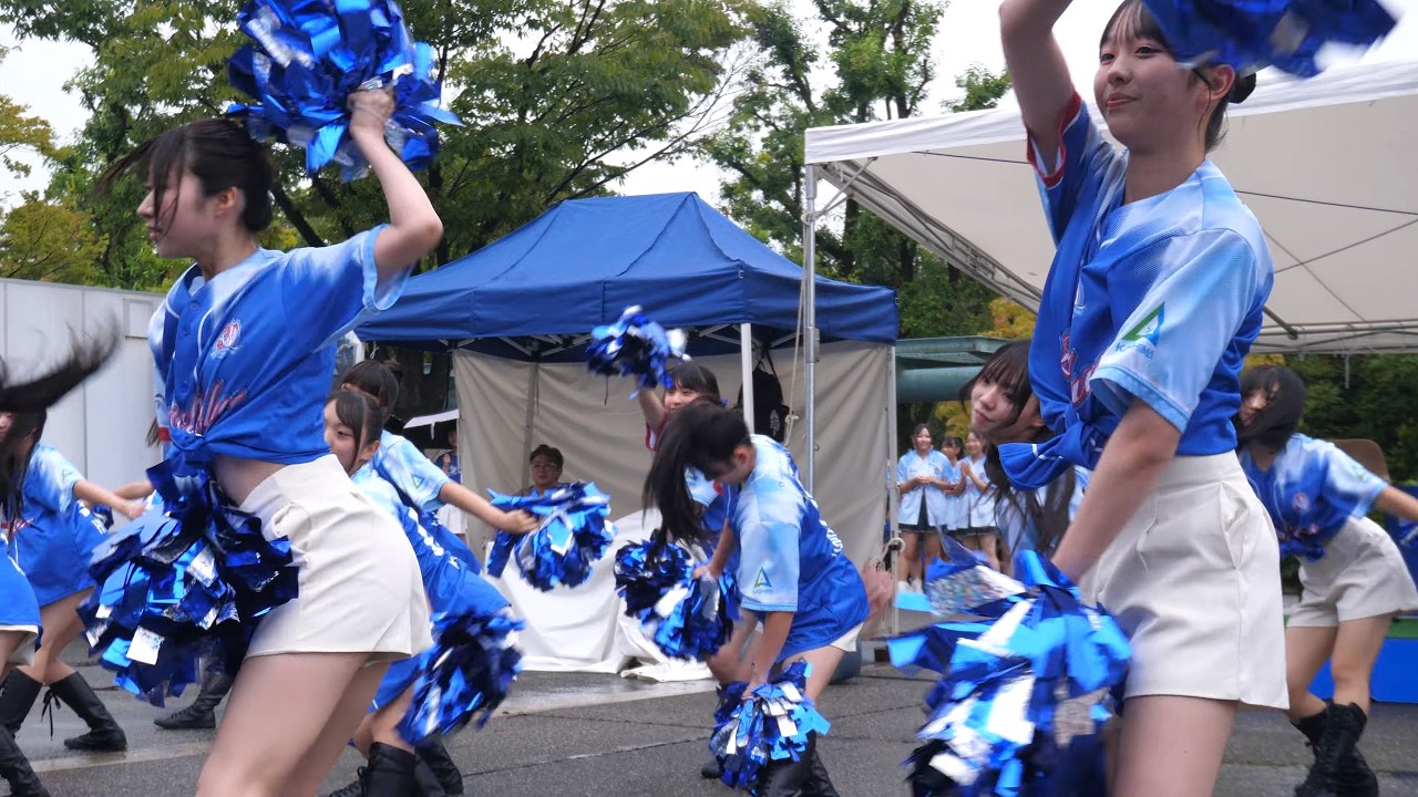 雨上がり】【生音】【チアダンス】Leap-Blue 「Instruction」(Jax
