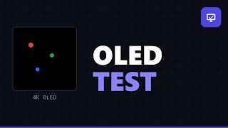 OLED Dead Pixel Test — Burn-in, Uniformity & Stuck Pixels (4K)