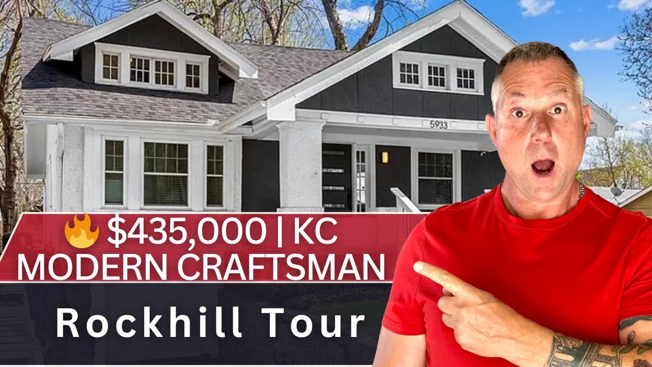 $435,000 Rockhill Kansas City Dream Home | Modern 1923 Craftsman Tour