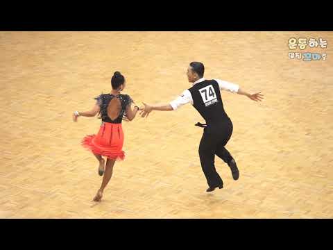 15:20 김현유&홍솔지.No.74 • 댄스스포츠 | 자이브 Jive-일반부 라틴5 Latin 5 (S,C,R,Pa,J) 결승 Final Round • 2019.1006전국체육대회