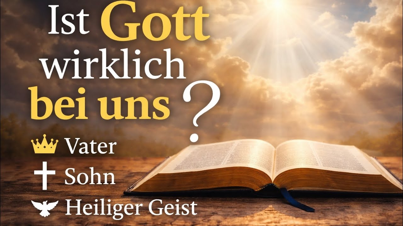 Gott wirklich bei uns? – Vater, Sohn & Heiliger Geist | Christliche Andacht & Gebet