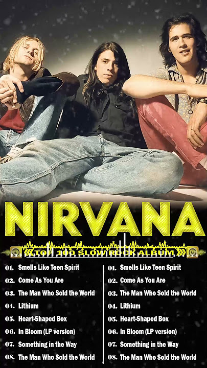 Nirvana - Greatest Hits - Full Album 2024 #80smusic #rock #music