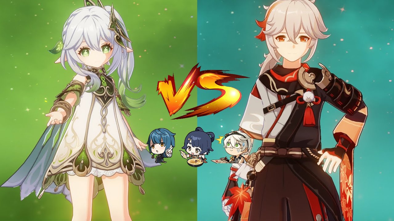 NAHIDA OR KAZUHA FOR F2P TEAM? | FIGHT TIME COMPARISON ON SPIRAL ABYSS ...