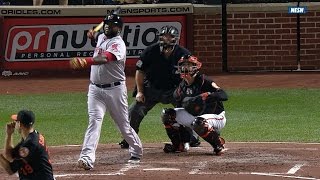 BOS@BAL: Papi, Cespedes hit back-to-back solo shots