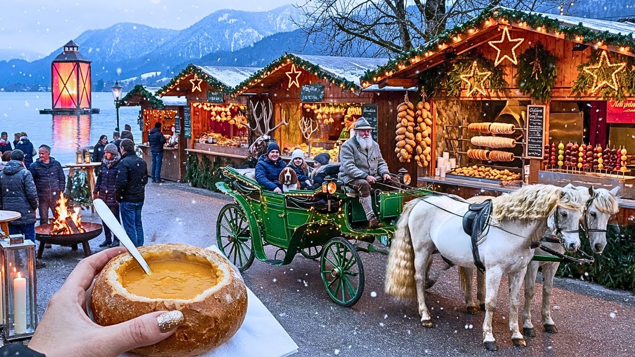 СКРЫТЫЕ ЖЕМЧУЖИНЫ АВСТРИИ 🎄 Самый впечатляющий рождественский рынок Европы на озере Вольфганг
