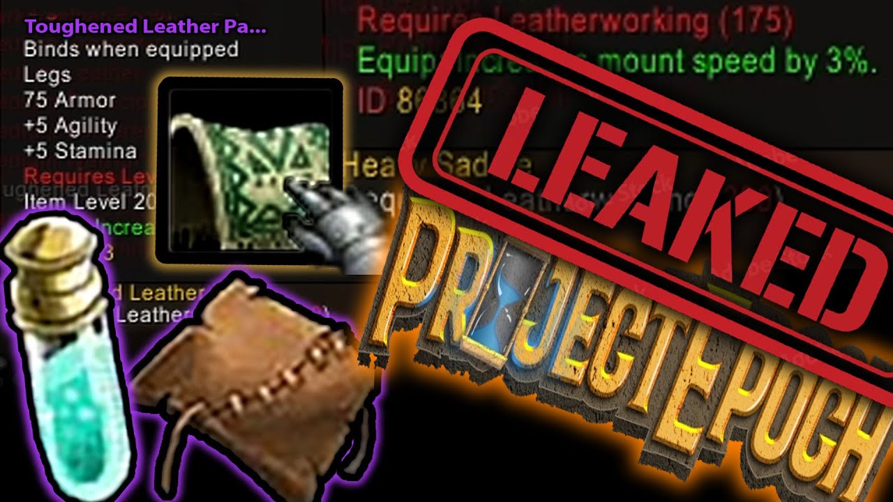 Project Epoch. Alchemy, Leatherworking, Tailoring Trainer preview