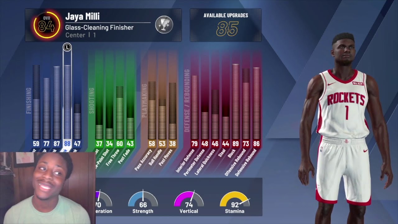 Best Big Build NBA 2K20 Tripple Double Machine Zion Build YouTube