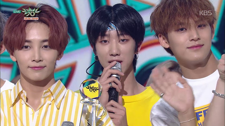 [뮤직뱅크] 7월 4주 1위 SEVENTEEN(세븐틴) - 어쩌나 세리머니 Cut  20180730