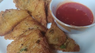 bread samosa recipe| break time recepie | bread recepie|