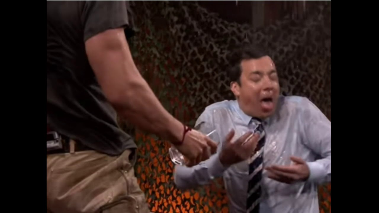 Water War With Jason Momoa Hard Splash Youtube