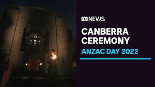 Tens of thousands return to Australian War Memorial for ANZAC commemorations | ABC News