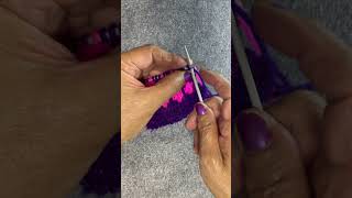 💥 Beautiful Two Colour Knitting 🧶 Pattern Design Tutorial #Shorts