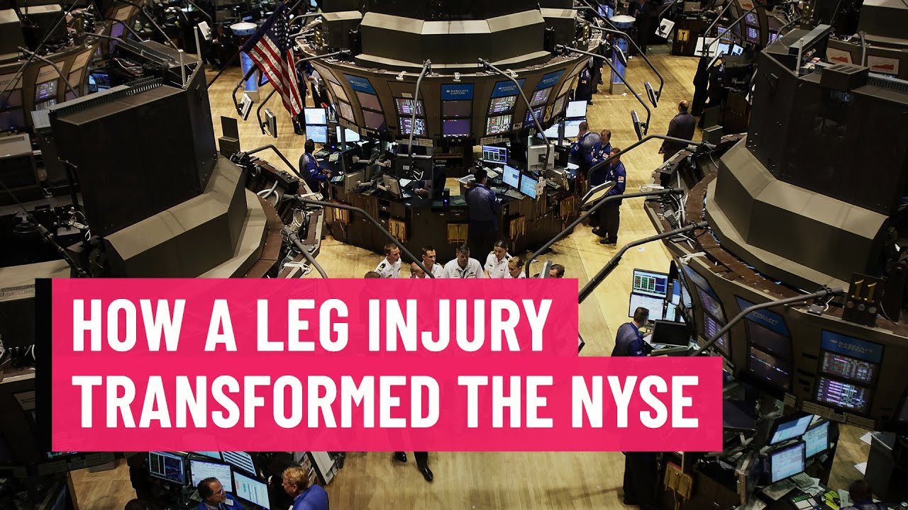 How a broken leg forever changed how the NYSE works How a broken leg forever changed how the NYSE works
