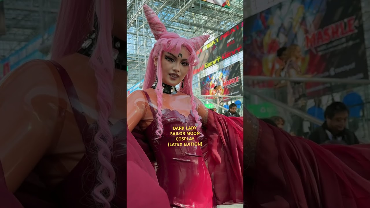Dark Lady Cosplay from Sailor Moon | Latex Edition 