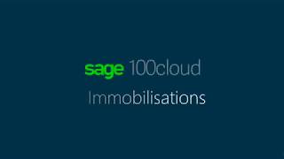 sage 100 cloud immobilisations