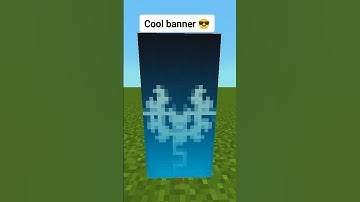 Cool 😎 banner design in Minecraft #shorts #banner #minecraft