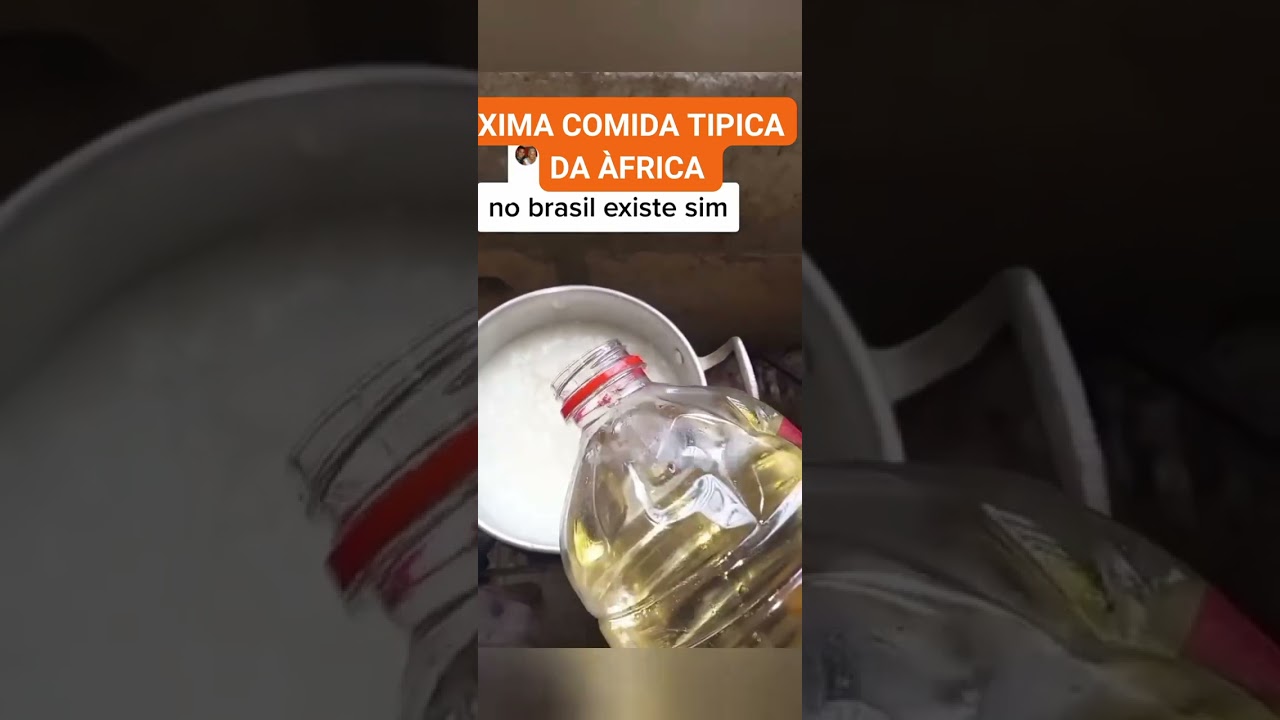 Receita de como preparar a Xima (comida típica de Moçambique)🇲🇿#moçambique #comidatipica #preparo