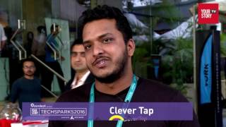 CLEVER TAP at Tech Sparks 2016
