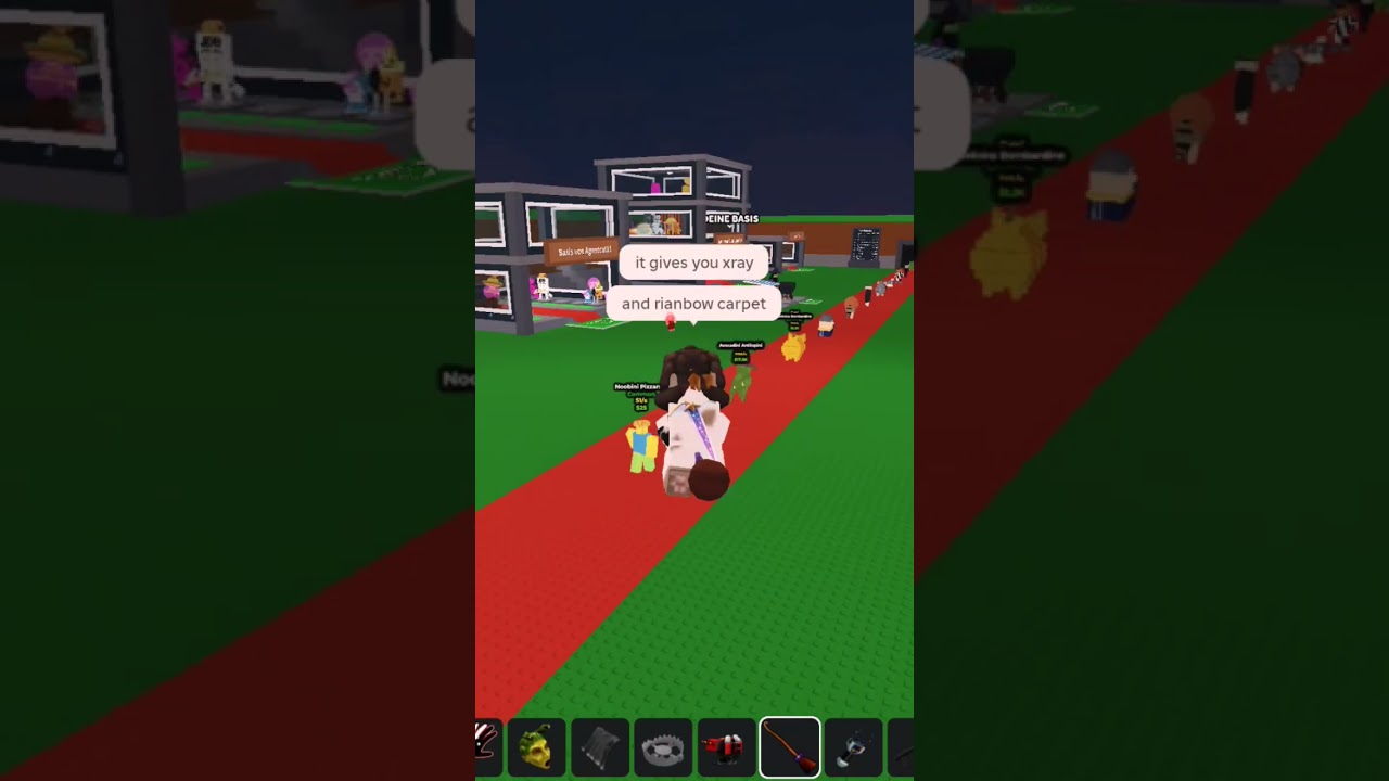 Showcasing the New witch broom in sab!