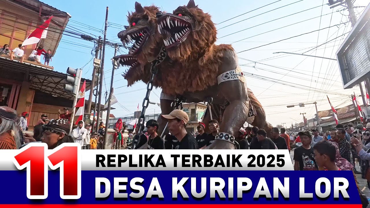 Ogoh Ogoh Manusia Serigala Kepala Tiga | 11 Ogoh Ogoh Terbaik Desa Kuripan Lor Kesugihan