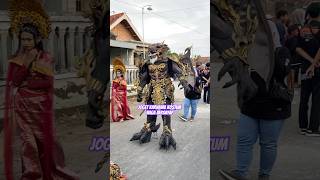 Joget karnaval kostum naga bersayap ds klurahan