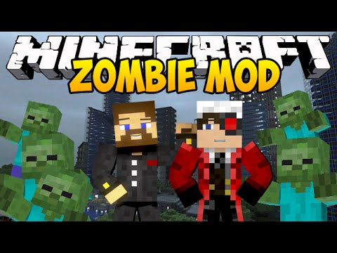 видео: Minecraft Zombie Mod - Атака зомби - Mini-game