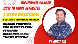 How To Write Research Paper | Step-by-Step Research Paper Writing Process | by Ankit Kumar